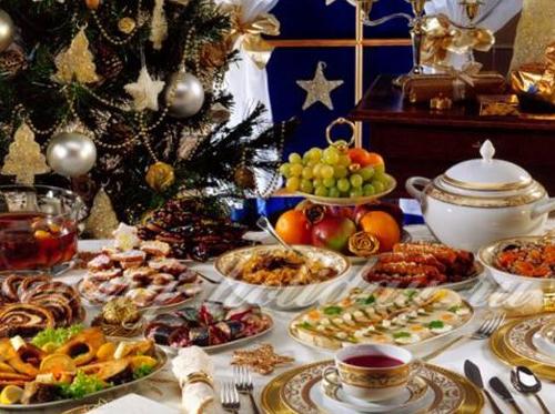 Традиционная еда на Новый год в России и других странах