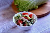 Салат овощной с пекинской капустой Салат овощной с пекинской капустой