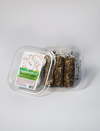 Сыр поленца в травах из козьего молока