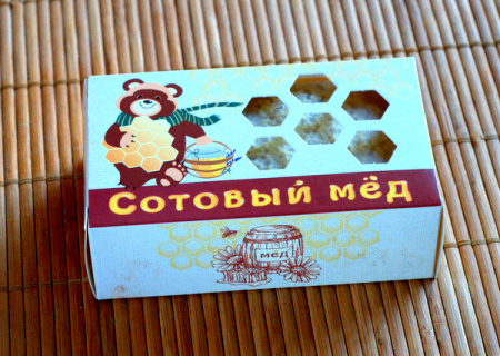 Мёд в сотах 